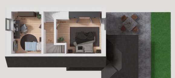 2 غرف نوم تاون هاوس في Recklinghausen, Germany رقم 367684 7