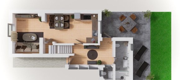 2 غرف نوم تاون هاوس في Recklinghausen, Germany رقم 367684 6