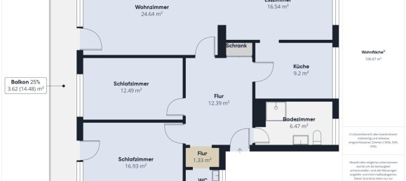 2 bedrooms Apartment in Rhein-Lahn, Germany No. 298268 10