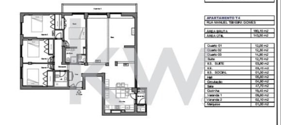 4 Schlafzimmer Wohnung in Oeiras, Portugal, Nr. 177846 17
