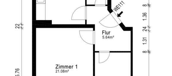 1 bedroom Apartment in Wilmersdorf, Germany No. 111633 14