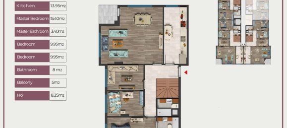 3 rooms Commercial property in Beylikduezue, Turkey No. 20658 14