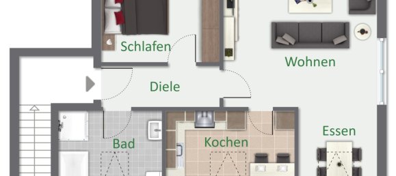 1 chambre Appartement à Leverkusen, Germany No. 233866 8