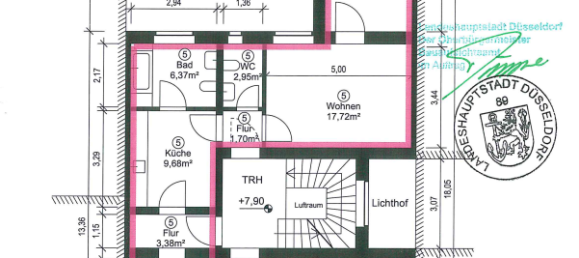 Квартира с 2 спальнями в Дюссельдорф, Германия № 322862 9