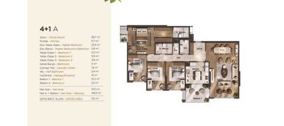 3 rooms Apartment in Beylikduezue, Turkey No. 21865 20