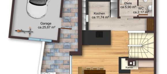 3 Schlafzimmer Stadthaus in Garmisch-Partenkirchen, Germany, Nr. 346810 28