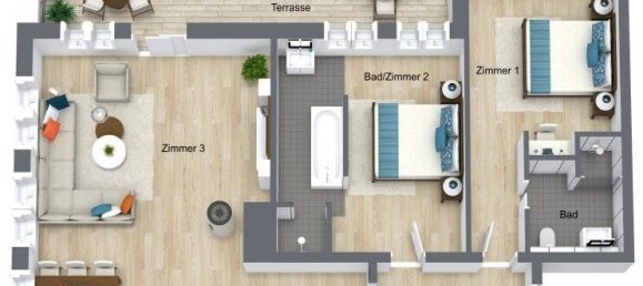 2 Schlafzimmer Wohnung in Vorpommern-Rügen, Germany, Nr. 190967 37