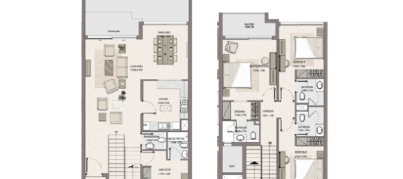 3 chambres Maison de ville à Mina Al Arab, UAE No. 107257 18