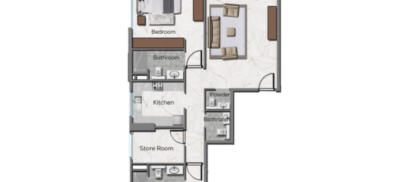 Studio in Business Bay, UAE No. 121307 7