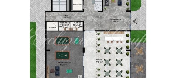 Apartamento 1+1 em Alanya, Turkey N.º 28742 25