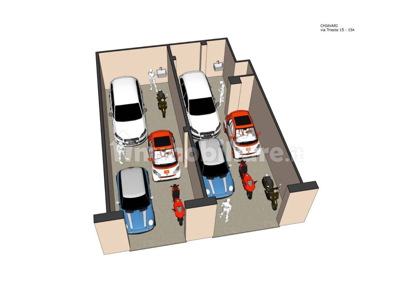 Garage in Chiavari, Italy 45m², Nr. 373997