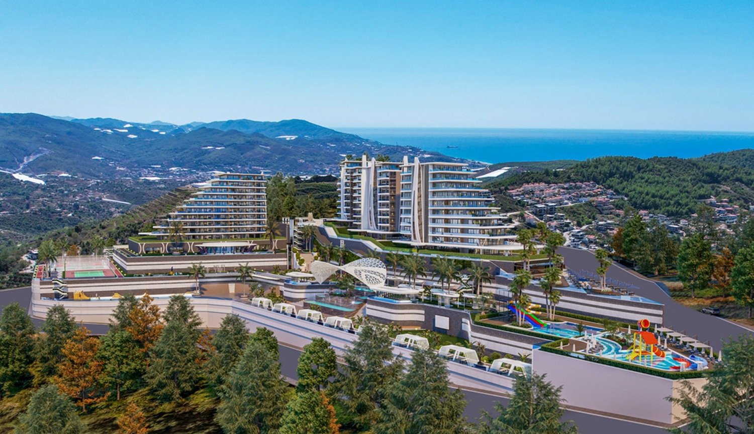 Apartamento de 2+1 en Kargicak, Turkey No. 19381