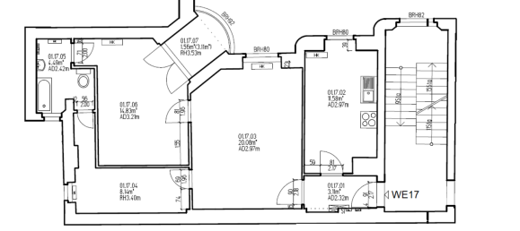 Apartamento de 2 habitaciónes en Charlottenburg, Germany No. 325223 14