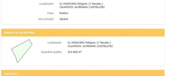  قطعة أرض في Valencia, Spain 374309متر مربع رقم 25974 2