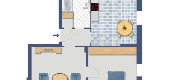 Apartamento de 1 dormitorio en Duisburg, Germany No. 107412 2