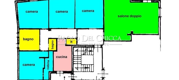 5 bedrooms Apartment in Livorno, Italy No. 321263 22