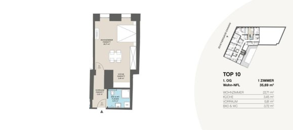 Studio in Penzing, Austria, Nr. 176232 9