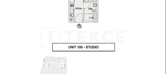 Квартира с 1 спальней в Дубай, ОАЭ № 106361 21
