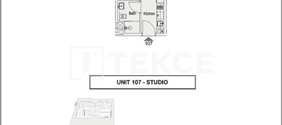 Квартира с 1 спальней в Дубай, ОАЭ № 106361 22