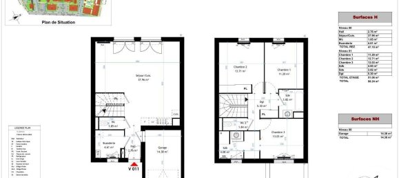 3 bedrooms Villa in La Verpilliere, France No. 206862 2