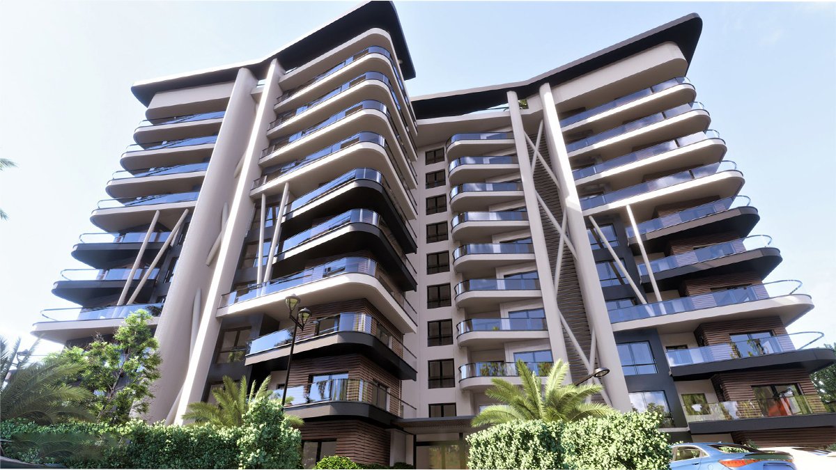 2 غرف نوم شقة في Long Beach, Northern Cyprus رقم 14984