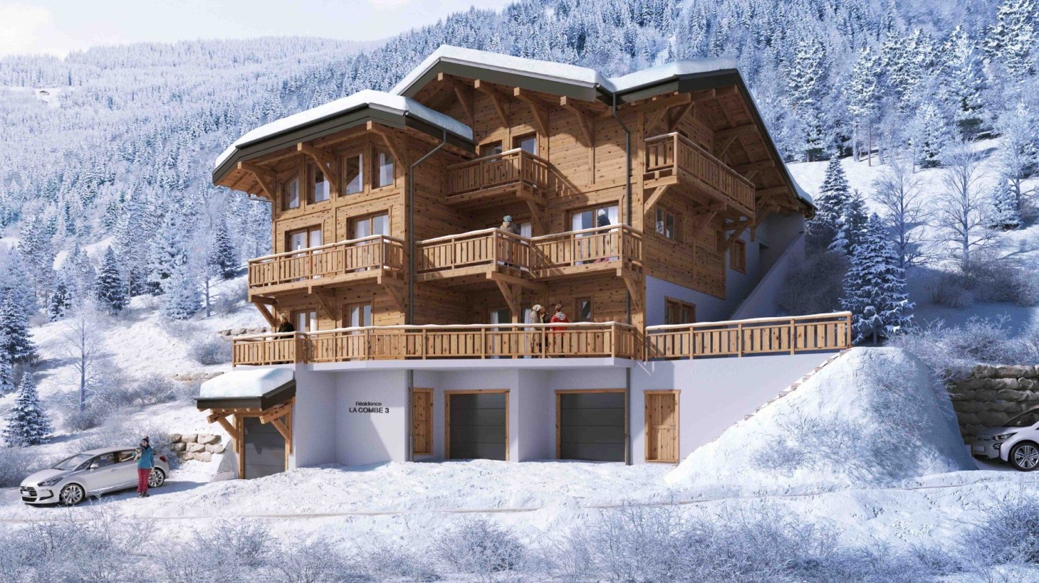 4 bedrooms Apartment in Morzine, France No. 1192