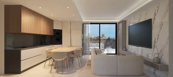 Пентхаус с 2 спальнями в Гермасойя, Кипр № 3930 5