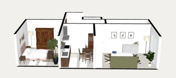 Apartamento de 3 divisões em Borghetto Santo Spirito, Italy N.º 6038 37