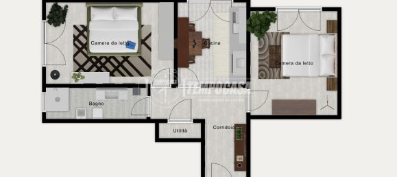 Apartamento de 3 divisões em Borghetto Santo Spirito, Italy N.º 6038 51