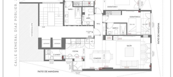 2 Schlafzimmer Wohnung in Madrid, Spain, Nr. 125648 10