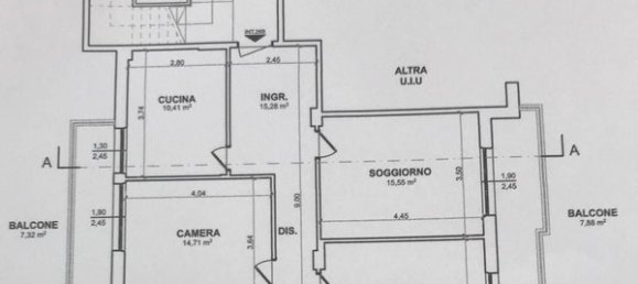 6 rooms Apartment in Vallecrosia, Italy No. 94647 5