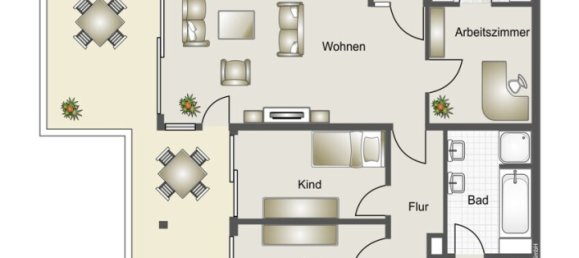 Apartamento de 3 habitaciónes en Esslingen, Germany No. 367505 41