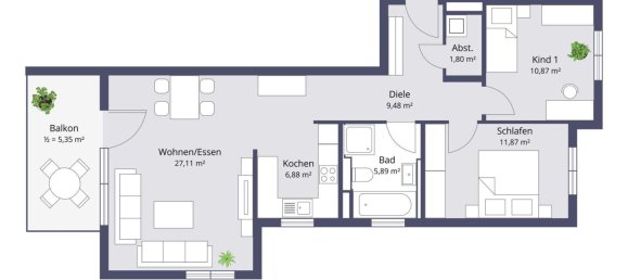 2 chambres Appartement à Breisgau-Hochschwarzwald, Germany No. 267741 9