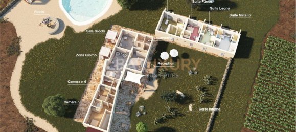 6 غرف نوم فيلا في Lecce, Italy رقم 719 4