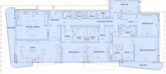 4 غرف نوم بانتهاوس في دبي, UAE رقم 96939 10