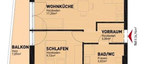 2 rooms Apartment in Strassgang, Austria No. 183774 5