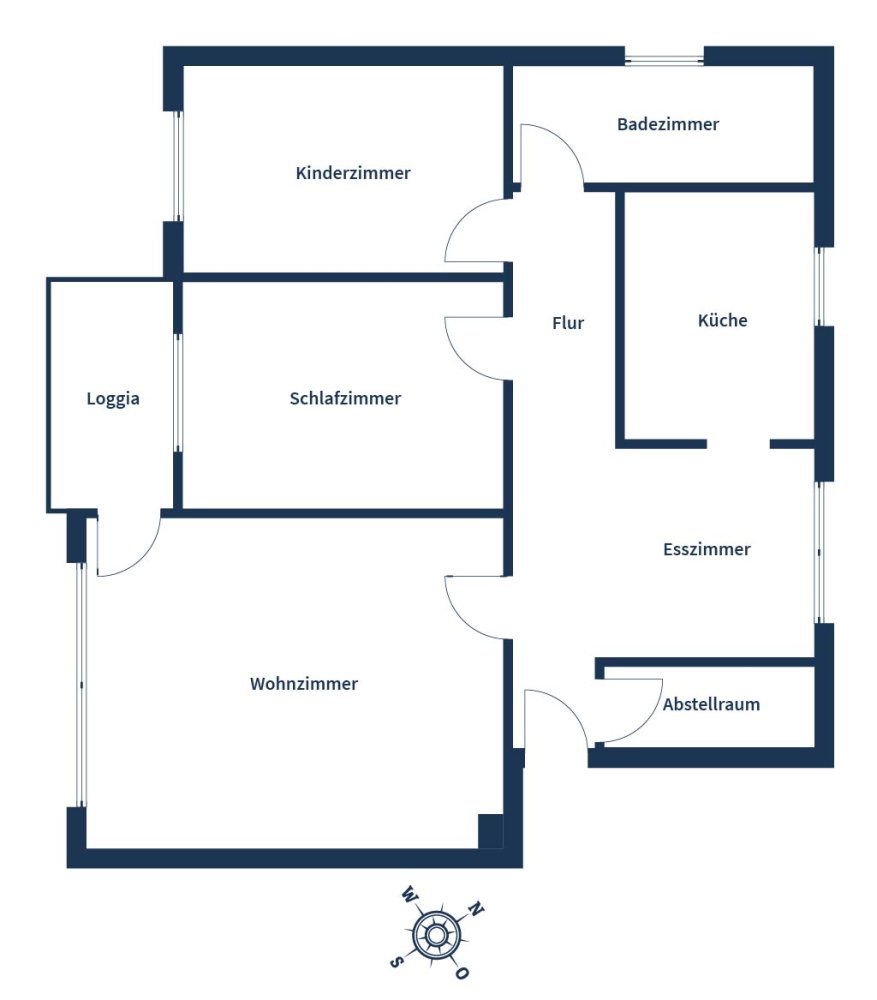 Квартира с 2 спальнями в Гропиусштадт, Германия № 76855