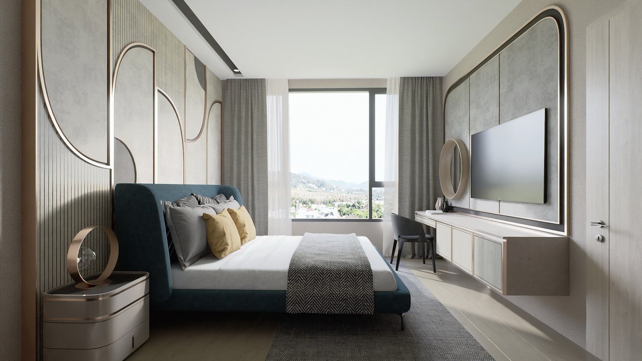 شقة 2 غرف نوم  في Bellevue Lagoon Phuket, Thailand رقم 30236