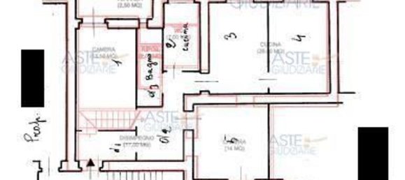 11 rooms Apartment in Portici, Italy No. 12465 37