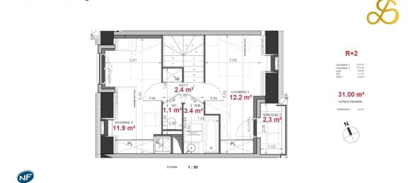 4 bedrooms Apartment in Paris, France No. 112706 6