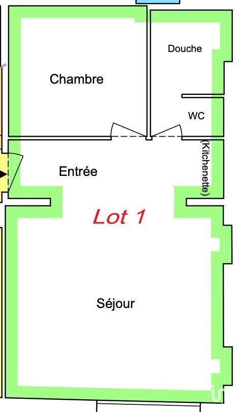 37m² Commercial property in Reims, France No. 49037