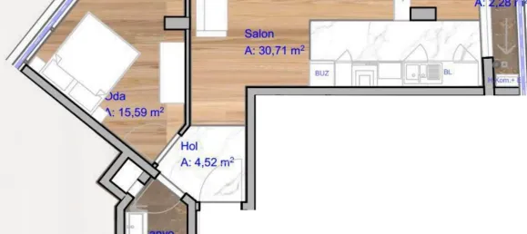 Appartement 1+1 à Mugla, Turkey No. 33290 15
