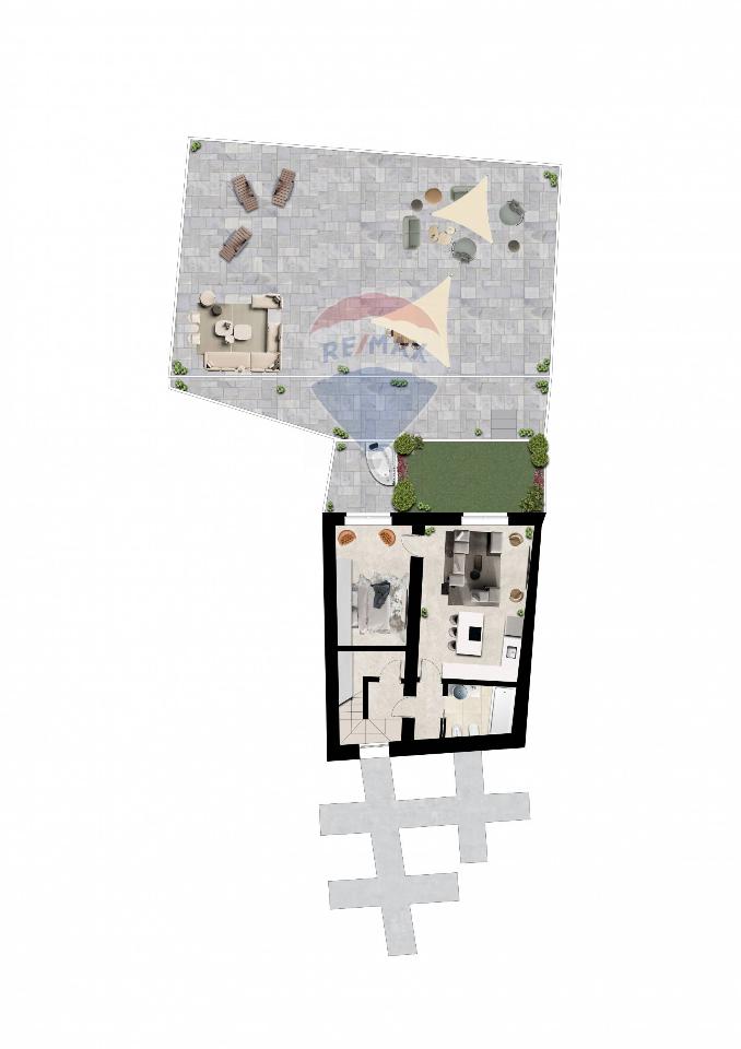 Apartamento de 3 habitaciónes en Monte San Vito, Italy No. 7086