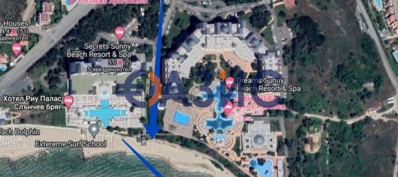 Apartamento de 1 dormitorio en Sveti Vlas, Bulgaria No. 349 56