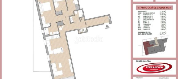 3 bedrooms Apartment in L'Ametlla Del Valles, Spain No. 64596 11