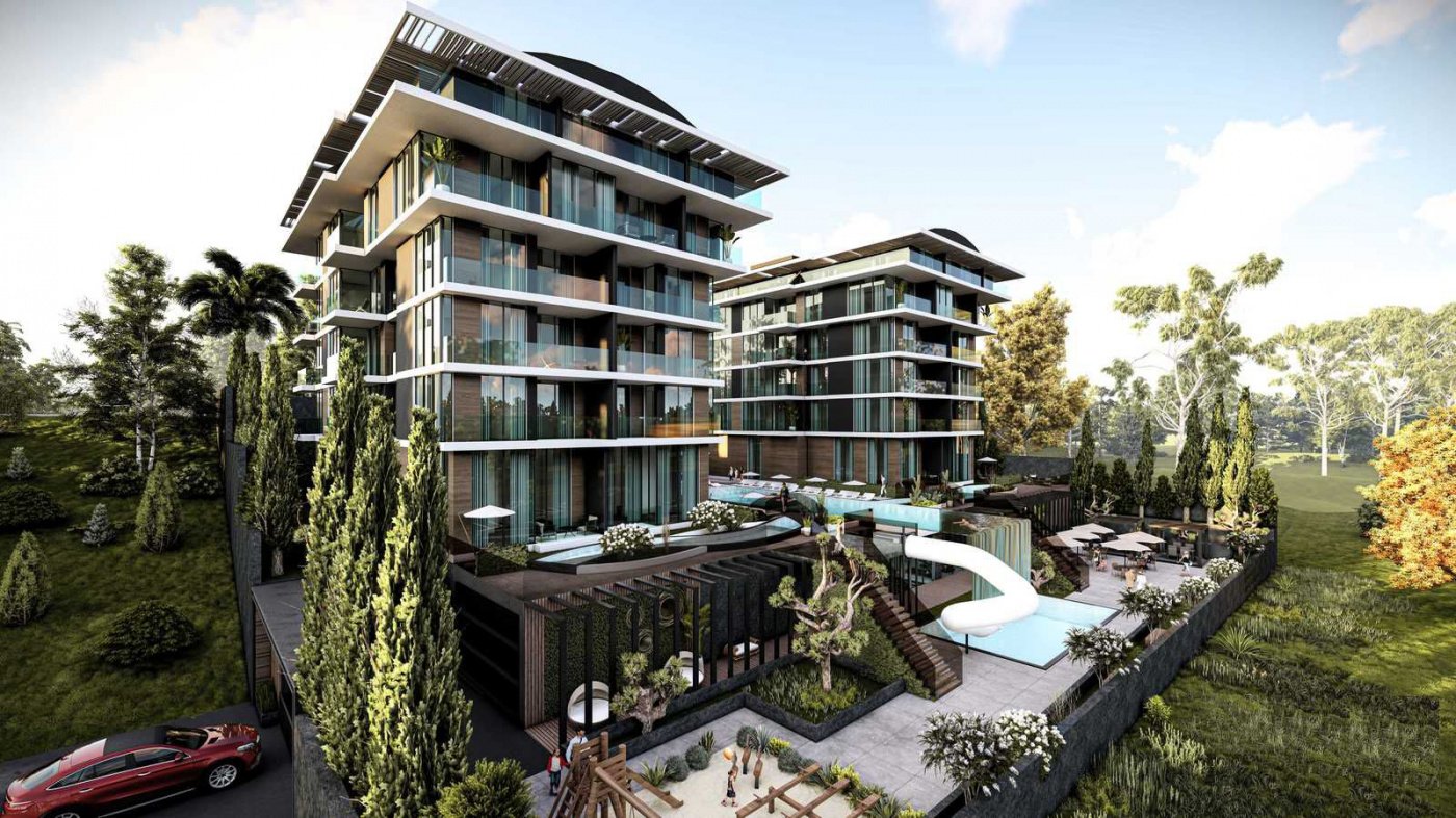 Apartment 1+1 in Alanya, Turkey No. 5870