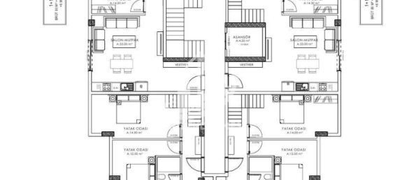 Apartment 1+1 in Alanya, Turkey No. 5870 27