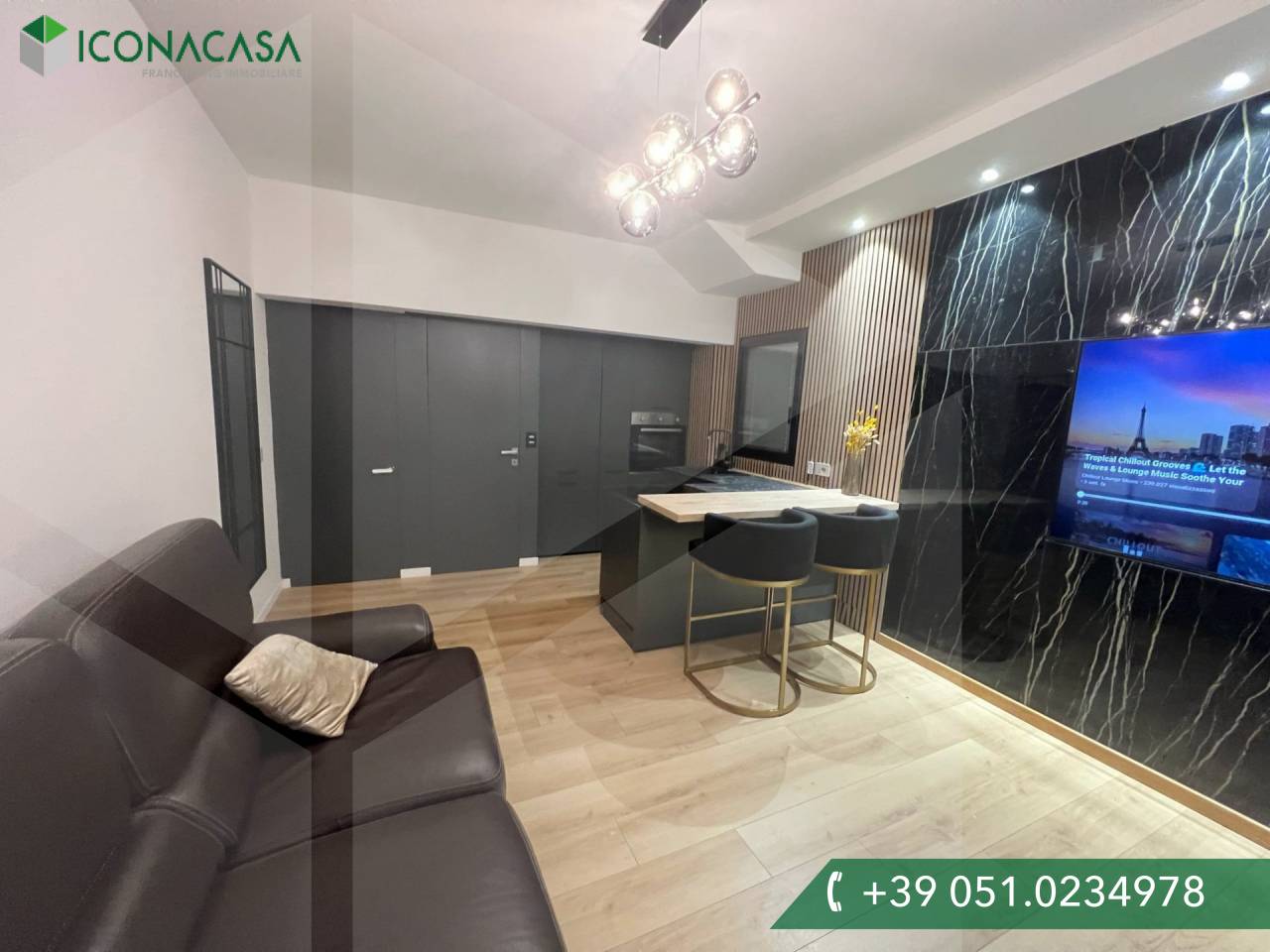 2 rooms Apartment in Bologna, Italy No. 21397