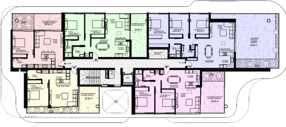 Квартира с 3 спальнями в Агиос Тихонас, Кипр № 20563 5