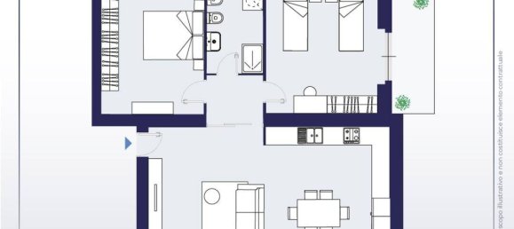 3 غرف نوم شقة في Carbognano, Italy رقم 316641 25